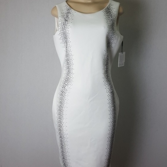 Calvin Klein Dresses & Skirts - SOLD- NWT Calvin Klein White Dress Size 8